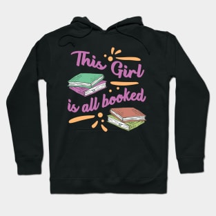 Reading books girls Hoodie